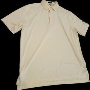 Peter Millar Summer Comfort Yellow Polo Shirt Men's Size L